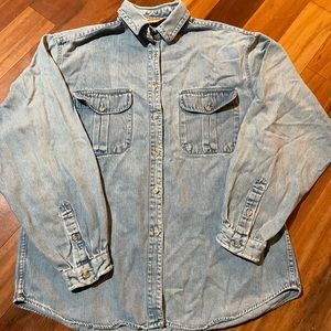 Vintage Cabela’s Denim button down shirt